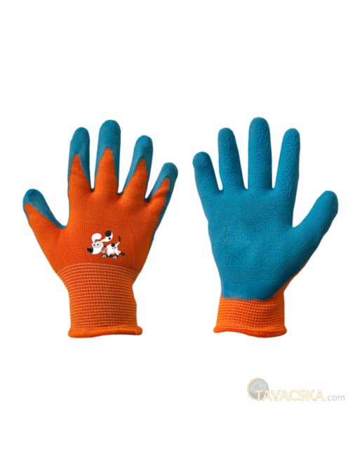 Gyerek Kesztyű ORANGE latex 3-as  